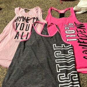 very cute variety of justice tanktops .